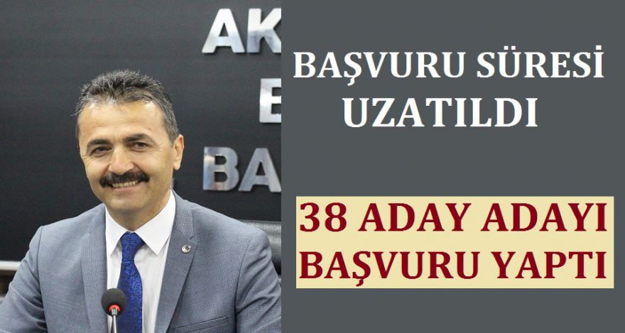 Başvurular 16 Kasım'a uzadı