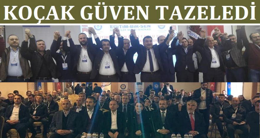 AHMET KOÇAK GÜVEN TAZELEDİ