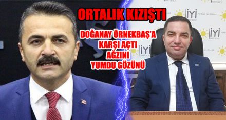 DOĞANAY ÖRNEKBAŞ'A KARŞI AÇTI AĞZINI YUMDU GÖZÜNÜ