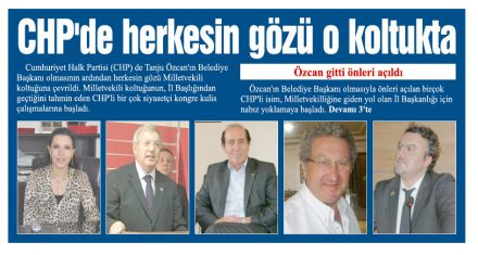 CHP'nin hayalleri süsleyen koltuğu