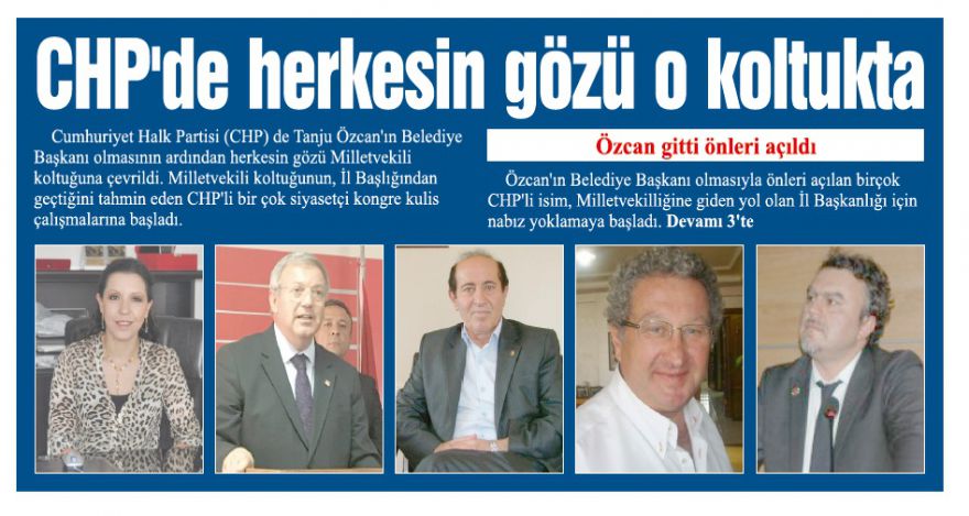 CHP'nin hayalleri süsleyen koltuğu