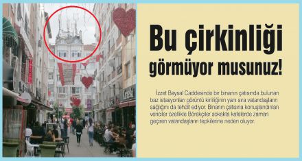 Bu çirkinliği görmüyor musunuz!
