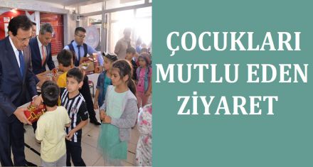 Çocukları mutlu eden ziyaret
