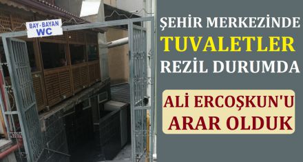 Bari tuvaletleri yapın!