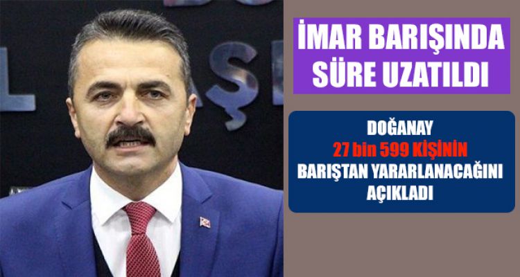27 BİN 599 KİŞİYE GÜN DOĞDU