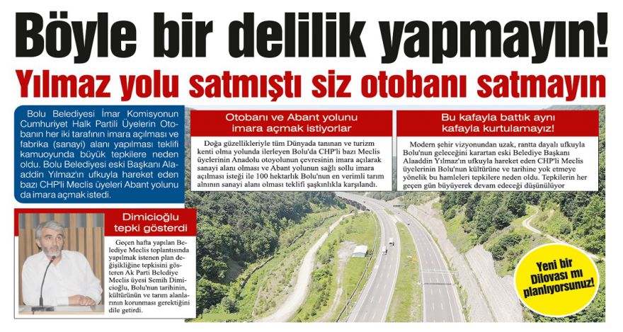 Sakın böyle bir delilik yapmayın!