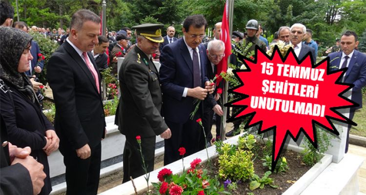 15 TEMMUZ ŞEHİTLERİ UNUTULMADI
