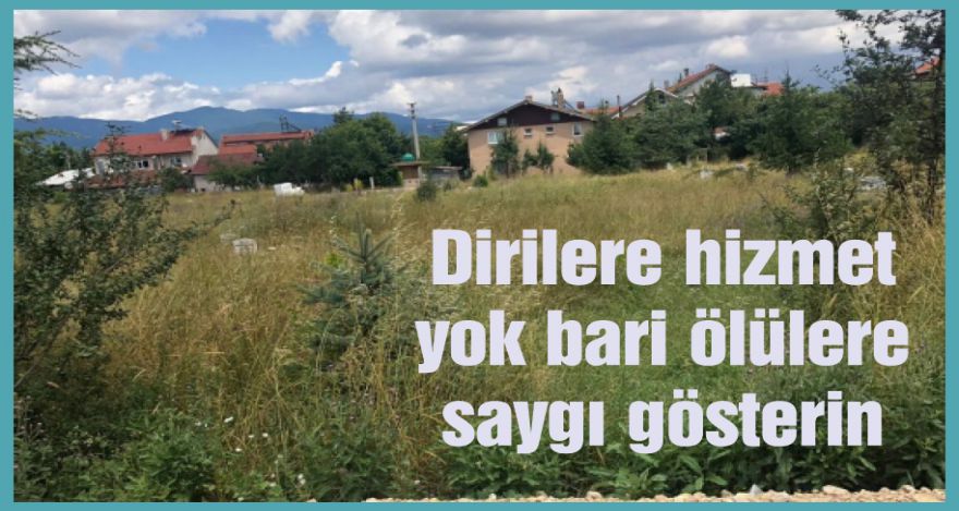 Bayram öncesi mezarlıkların hali!