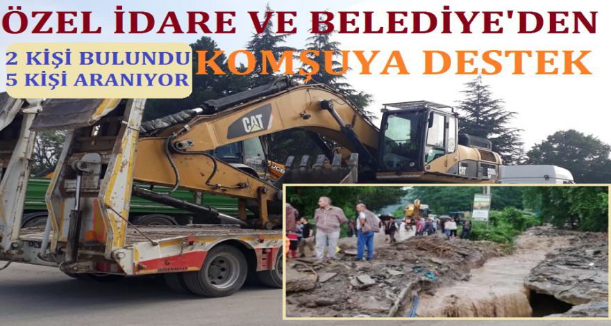 ÖZEL İDARE VE BELEDİYE'YE YARALARI SARMAYA GİTTİ