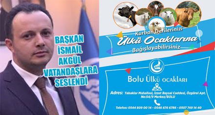 BAŞKAN İSMAİL AKGÜL VATANDAŞLARA SESLENDİ 