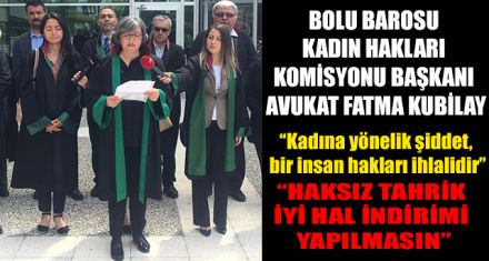 "Kadına yönelik şiddet, bir insan hakları ihlalidir"