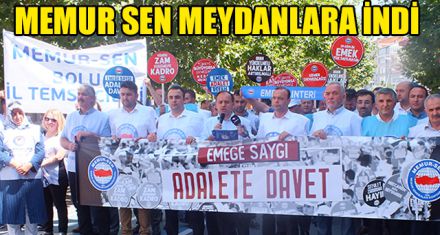 81 İLDE SOKAKLARA İNDİLER