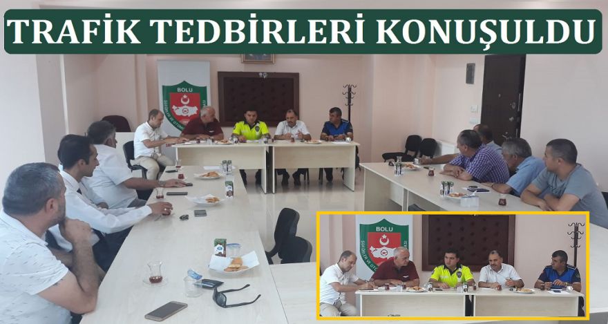 BAYRAM ÖNCESİ TRAFİK MASAYA YATIRILDI