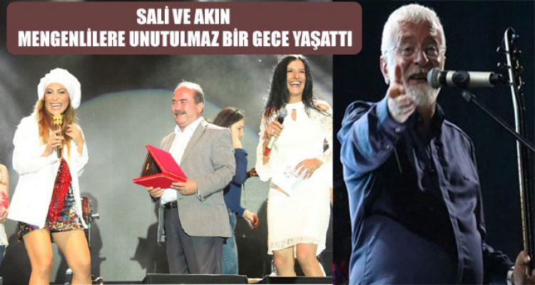 BİNLERCE KİŞİ MUHTEŞEM ŞARKILARLA DOYASIYA EĞLENDİ