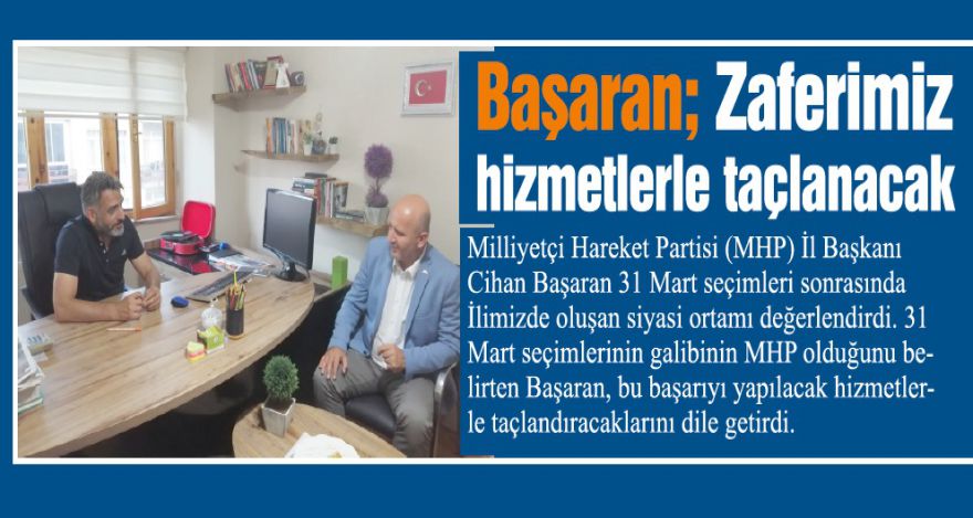 MHP'de yüzler gülüyor