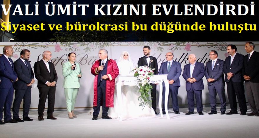 VALİ ÜMİT'İN MUTLU GÜNÜ