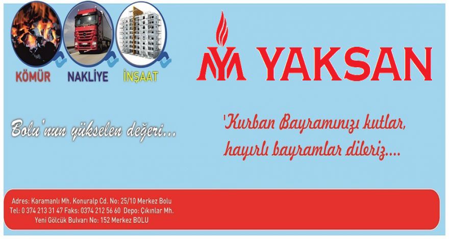 YAKSAN MADENCİLİK KÖMÜR İNŞAAT LTD.ŞTİ.