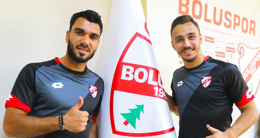 BOLUSPOR'DA ÇİFTE İMZA
