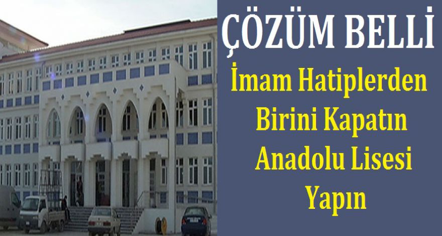 BAŞKA TÜRLÜ ÇÖZÜM BULAMAZSINIZ!