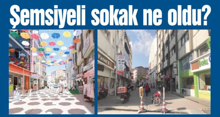 Şemsiyeler uçtu geriye teller kaldı