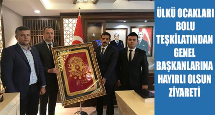 GENEL BAŞKANLARINA HAYIRLI OLSUN ZİYARETİ
