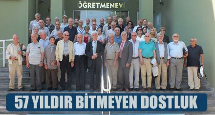 YARIM ASIRLIK DOSTLAR BOLU'DA BULUŞTU