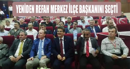 MERKEZ İLÇE BAŞKANI BAYRAKDAR SEÇİLDİ
