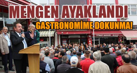 MENGEN AYAKLANDI
