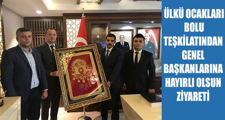 GENEL BAŞKANLARINA HAYIRLI OLSUN ZİYARETİ
