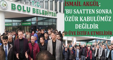 KAHRUMAN'IN İSTİFASINI İSTEDİLER