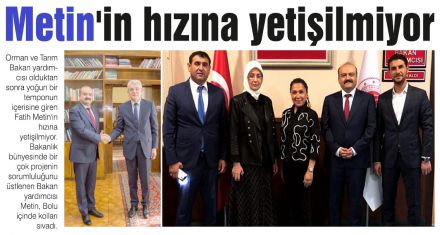 Fatih Metin'in hızına yetişilmiyor