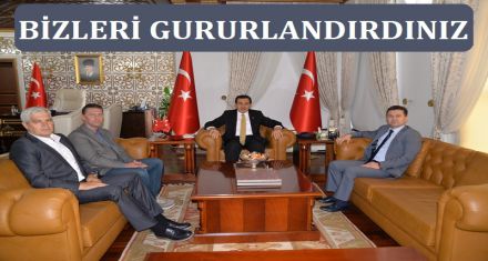 BİZİ GURURLANDIRDINIZ