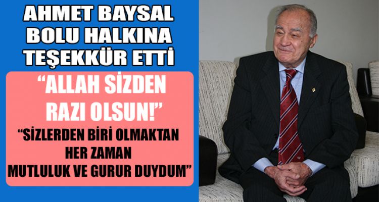 “SİZLERDEN BİRİ OLMAKTAN HER ZAMAN MUTLULUK VE GURUR DUYDUM”