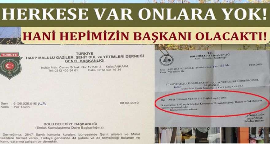 HERKESE VAR ONLARA YOK!