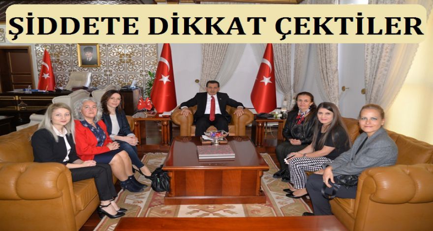 Kadın Girişimciler Vali Ümit'i Ziyaret Etti