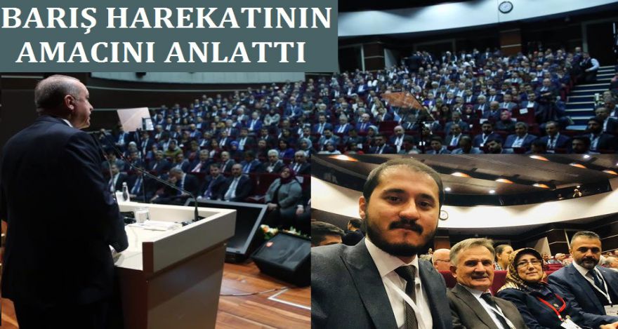 BARIŞ HAREKATININ AMACINI ANLATTI