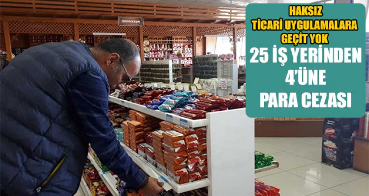 HAKSIZ TİCARİ UYGULAMALARA GEÇİT YOK