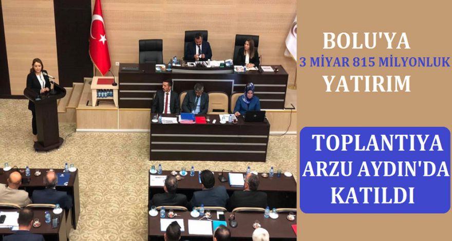 TOPLANTIYA AYDIN'DA KATILDI