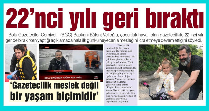 22'nci yılı geri bıraktı