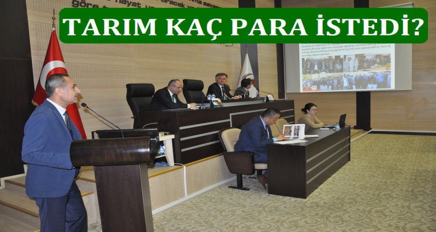 TARIM KAÇ PARA İSTEDİ?