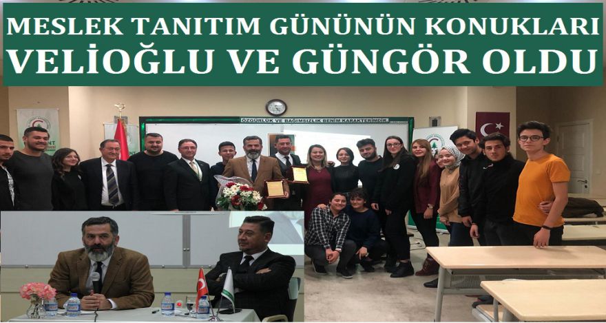 USTA GAZETECİLER ÖĞRENCİLERLE BULUŞTU