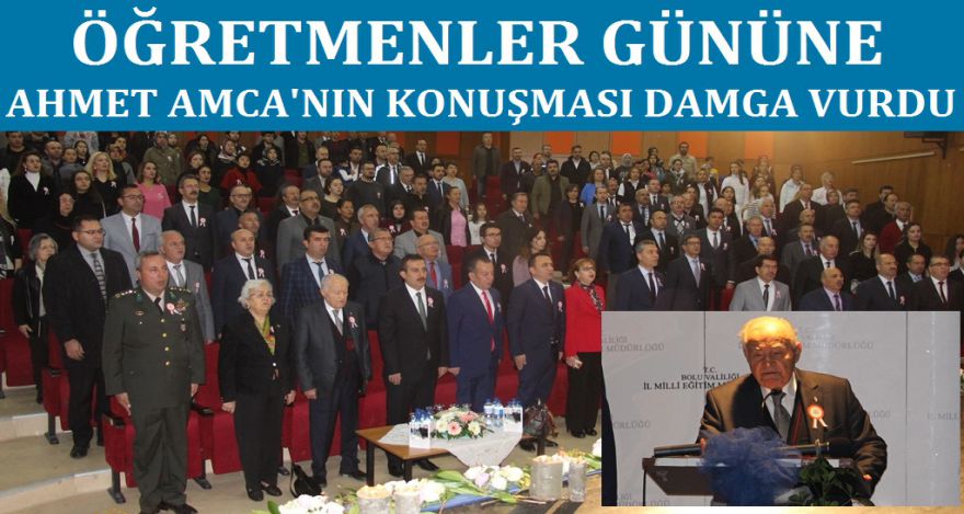 GÜNE AHMET AMCA'NIN KONUŞMASI DAMGA VURDU