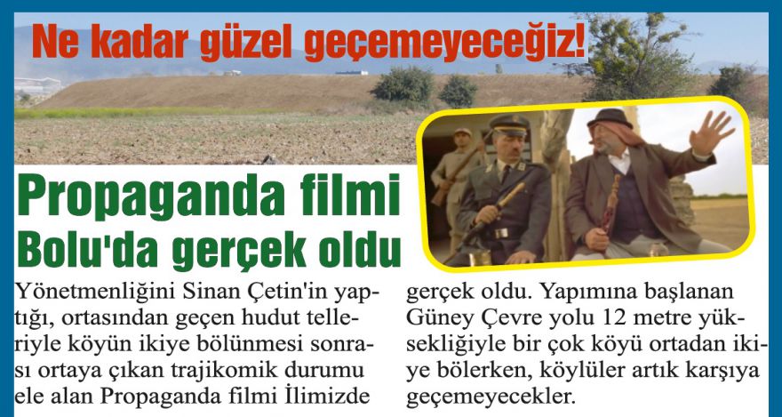 Propaganda filmi gerçek oldu!