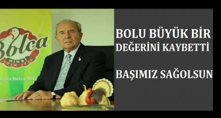 BOLU'NUN BAŞI SAĞOLSUN