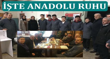 İŞTE ANADOLU RUHU 