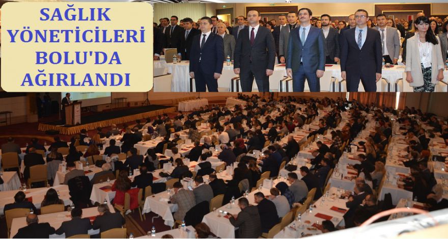 BOLU SAĞLIK YÖNETİCİLERİNİ AĞIRLADI