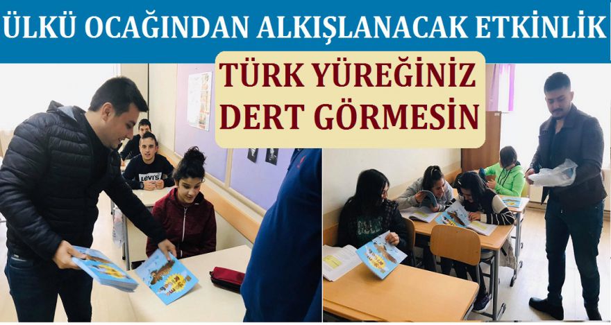 ÜLKÜ OCAKLARINDAN ALKIŞLANACAK ETKİNLİK