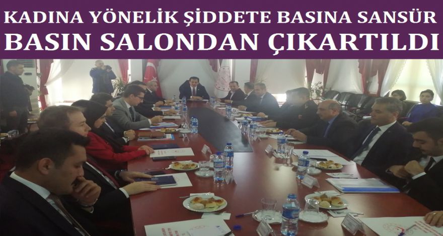 KADINA YÖNELİK ŞİDDETE BASINA SANSÜR