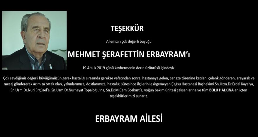 TEŞEKKÜR