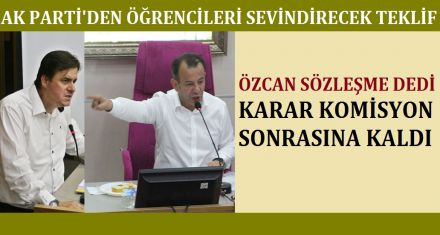 AK PARTİLİLERDEN ÖĞRENCİLERİ SEVİNDİRECEK ÖNERGE